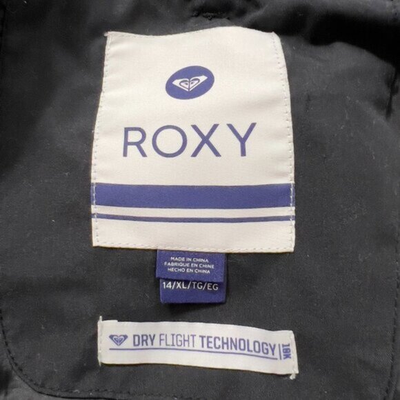 Roxy Girls DryFlight 10K Snow Pants  Color: Black  Size: XL (14) - Picture 11 of 15